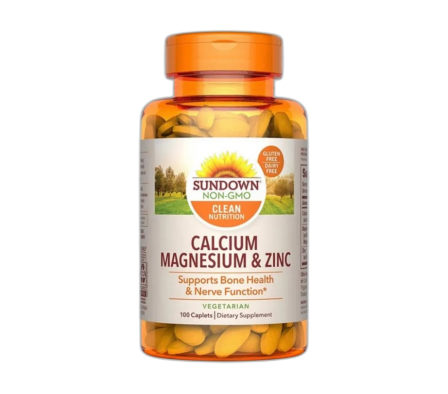 Sundown Calcio, Magnesio & Zinc x 100caps