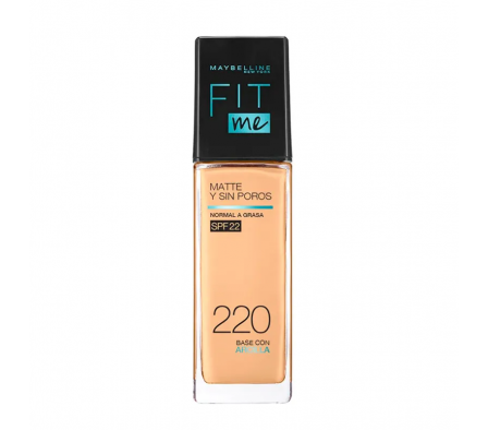 Maybelline Base+Poreless Fit Me Natural Beige 220