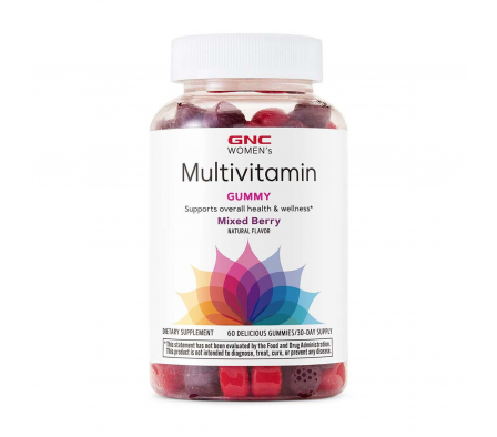 GNC Gummines Multivitamina Women - Mix Berry - 60