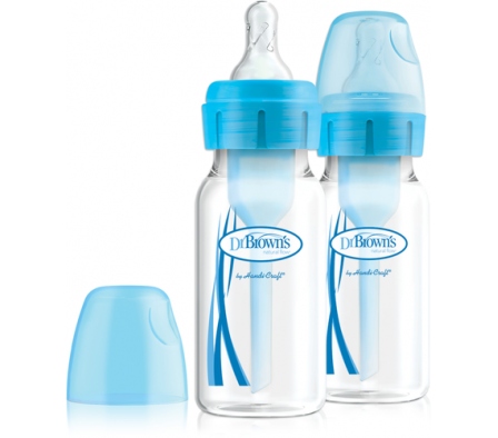 Dr Browns Pack 2 Biberones Anticolicos Azul 120ml