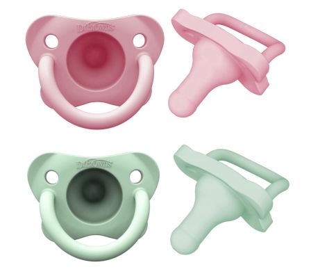Dr Browns Chupete HappyPaci Rosa y Verde 0-6M