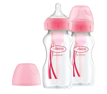 Dr Browns Pack 2 Biberones Anticolicos Rosa 270ml