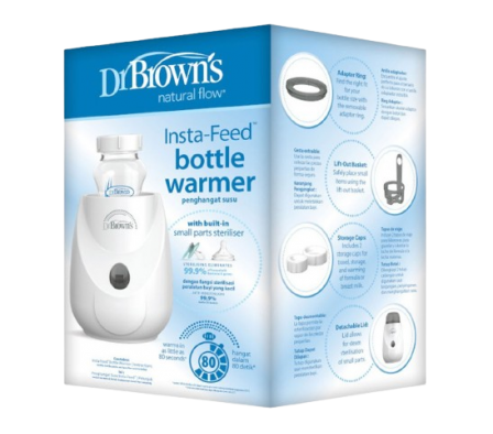 Dr Browns Calienta Biberon y Esterilizador