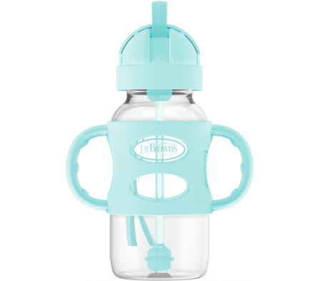 Dr Browns Biberon C/ Pajita Verde Agua 250ml