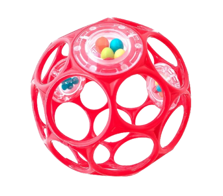 Munchkin Pelota Oball Con Sonajero Verde