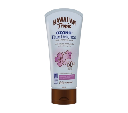 Hawaiian Tropic Loción Protectora Ozono Duo 180 ml