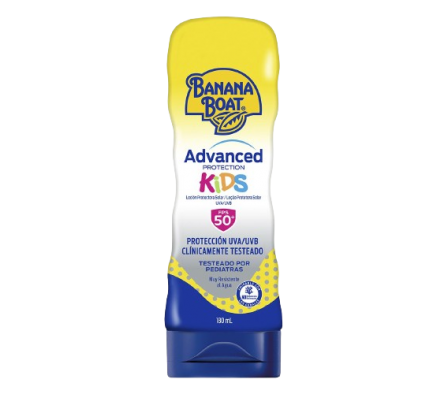 Banana Boat Protector Solar Advanced Kids SPF50
