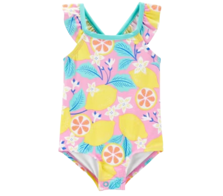 Carters Traje de Baño Limones 3T