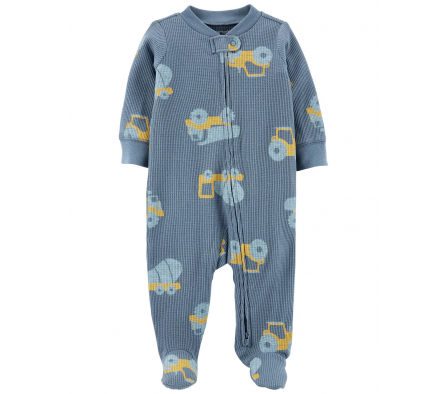 Carters Pijama C/Pie Tractor 3M