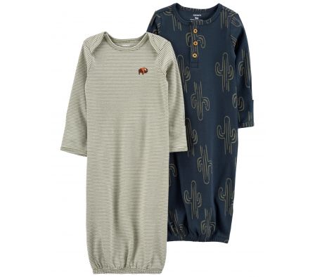 Carters Pack 2 Bolsas de Dormir Algodón 3M