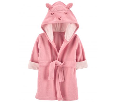 Carters Bata C/ Capucha Cordero Rosa 0-9M 