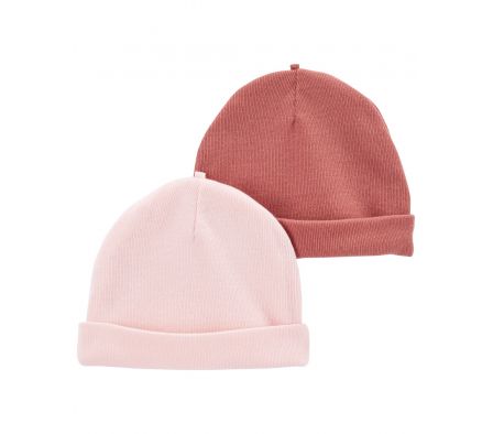 PACK DOS GORROS DIFERENTES NIÑA-BB CARTERS