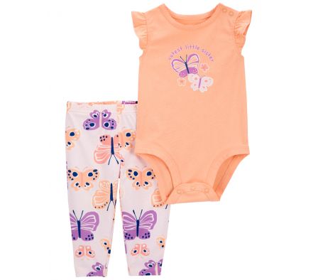 Carters Pantalon Body Mariposas 12M