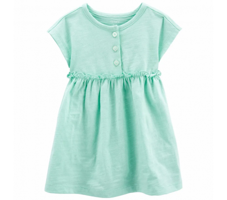 Carters Vestido c/Botones y Volados Niña 9M