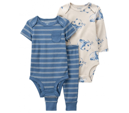 Carters Set Pantalon + Body Panda 24M