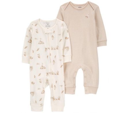 Carters Pack Monitos Algodón Unisex 9M