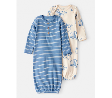 Carters Pack 2 Bolsas de Dormir Panda Niño NB