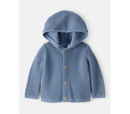 Carters Saco De Punto Con Capucha 12M