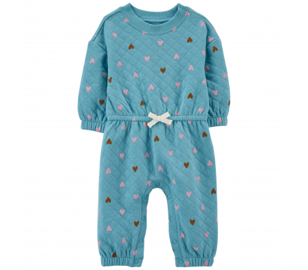 Carters Monito Capitoneado Corazones 12M