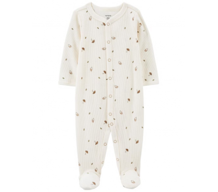 Carters Pijama C/Pie Setas Térmico 3M
