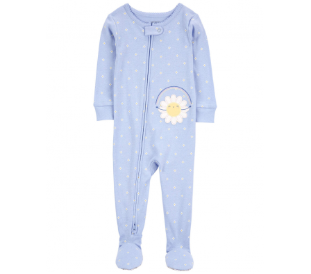 Carters Pijama c/Pie Margaritas Niña 24M