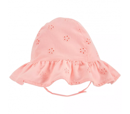 Carters Gorro Rosadito Con Volados 3/9M