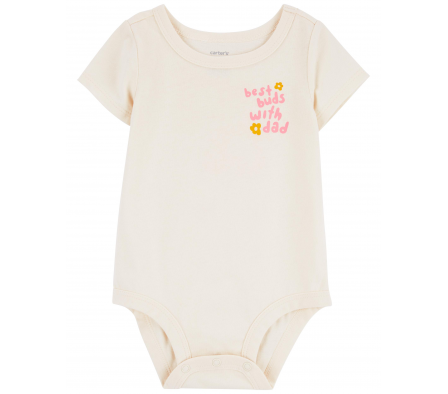 Carters Body MC Marfil Estampado Niña 12M