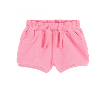 Carters Short C/Cordón Rosado 12M