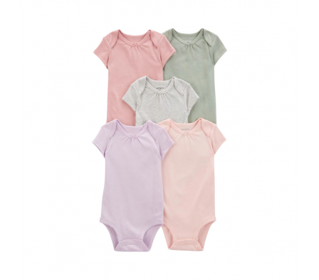 Carters Pack 5 Bodies Liso 24M