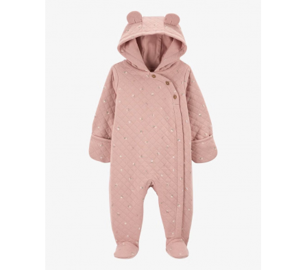 Carters Mono Capitoneado Floral Niña 6M