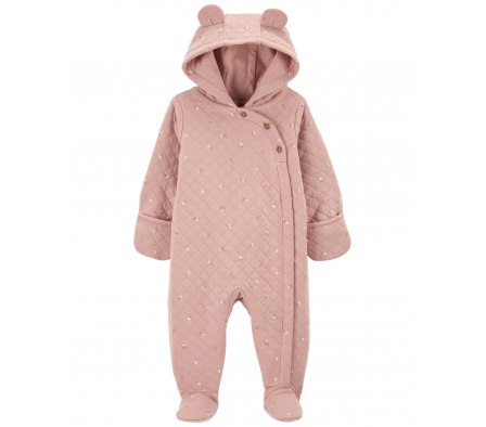 Carters Astronauta Capitoneado Floral NB