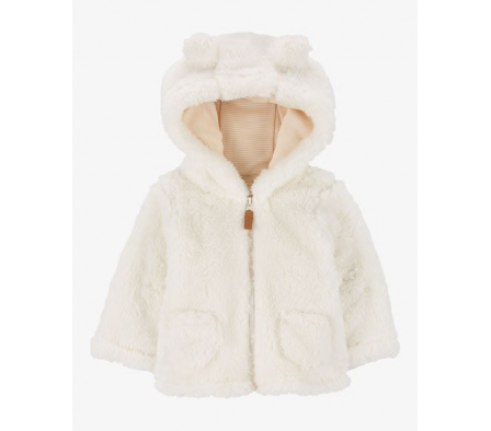 Carters Campera c/Orejas Sherpa Unisex 12M