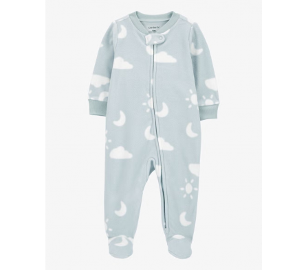 Carters Pijama C/`Pie Cielo Micropolar 9M