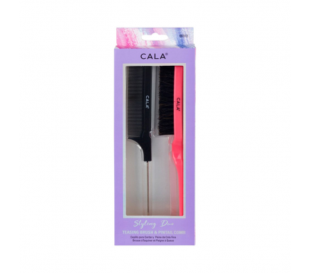 Cala Set de Peines Teasing Brush & Pintail Fucsia
