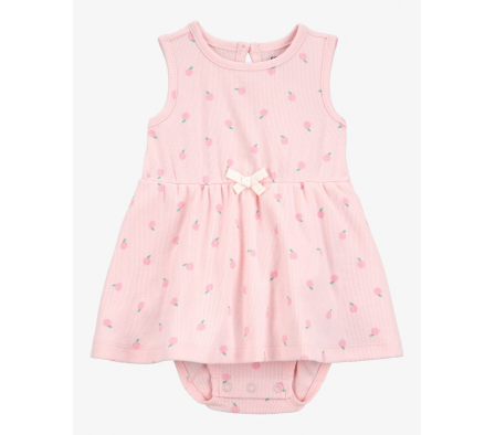 Carters Vestido Durazno Algodón Acanalado 24M