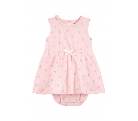 Carters Vestido Durazno Algodón Acanalado 6M