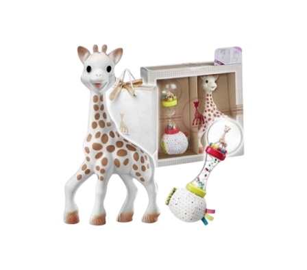 Sophie La Giraffe + Sonajero Maracas