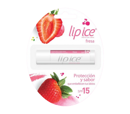 Lip Ice Bálsamo Labial Spf15 Fresa