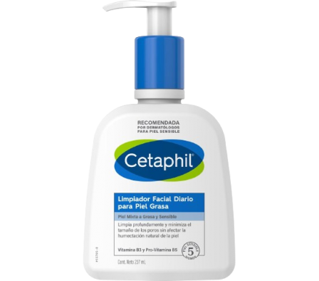Cetaphill Limpiador Diario Piel Grasa 237ml 