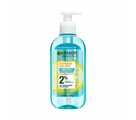 Garnier Gel Limpiador Aclara Antiperfecciones 200m