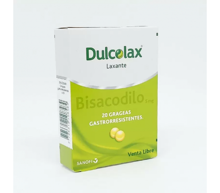 Dulcolax Laxante 5mg 20 Grageas