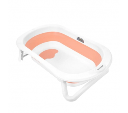 Kikkaboo Bañera Plegable Fiji Rosa