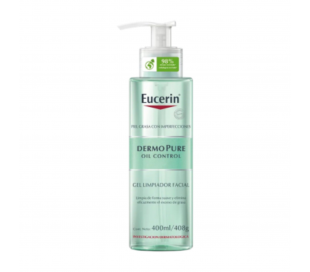 Eucerin Face Gel Limpiador Dermopure 400ml