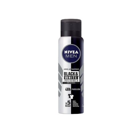 Nivea Desodorante Aerosol BlackWhite 150ml 