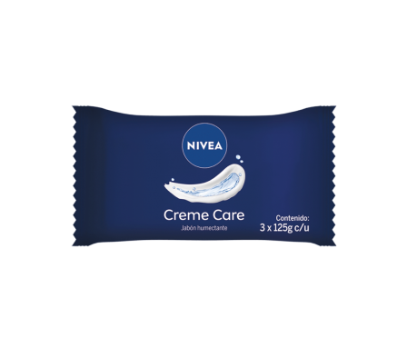Nivea Jabón Creme Care Pack 3 x 125gr