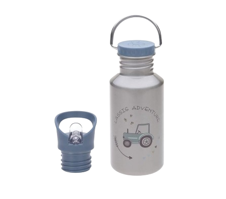 Lassig Botella de Acero Inox. Adventure Tractor