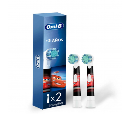 Oral B Repuesto p/Cepillo Electrico Cars 2unidades