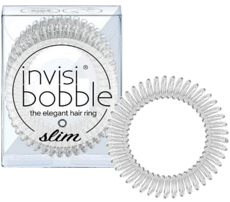 InvisiBobble Slim Crystal Clear 3U