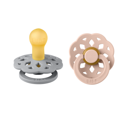 Bibs Chupete Boheme Cloud/Blush 0m+ 2 Unid