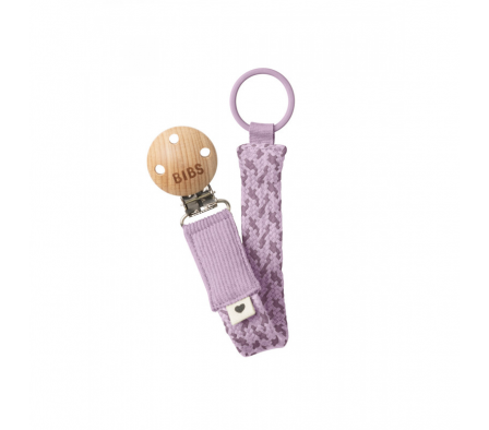 Bibs Clip Portachupete Ribbon Lavanda